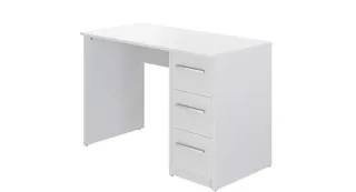 Escritorio blanco pequeño madera