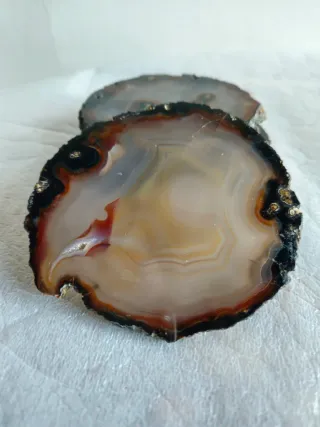 Sottobicchieri Agata Naturale Set 6 Pezzi