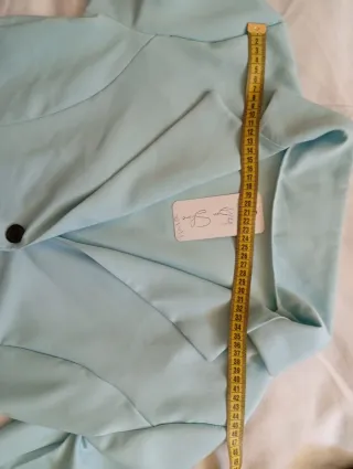 Completo blazer e pantaloni  azzurro pastello