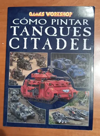 Libro "Cómo pintar tanques Citadel"
