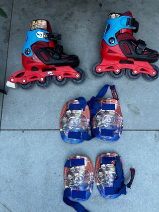 Patines ajustables T31-34 con protecciones
