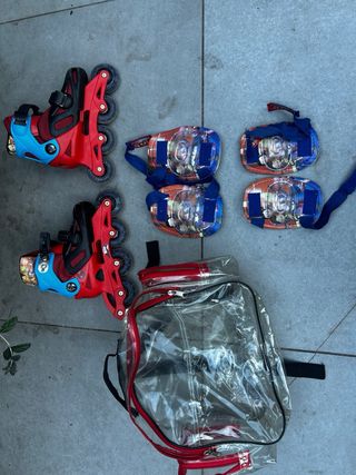 Patines ajustables T31-34 con protecciones