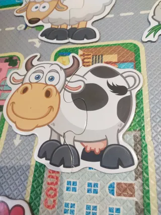 Puzzle de animales de granja