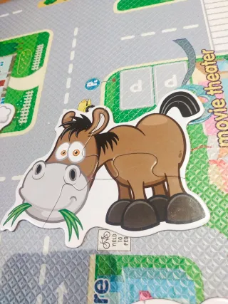 Puzzle de animales de granja