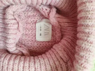 Jersey rosa de punto grueso