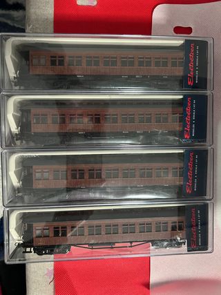 Electrotren Vagones Costa H0 (4 uds)