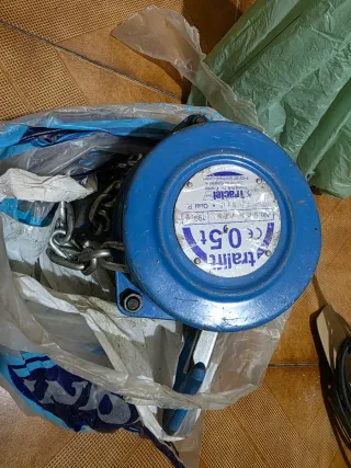 GRAN LOTE HERRAMIENTAS TALLER (BOSCH, POLIPASTO