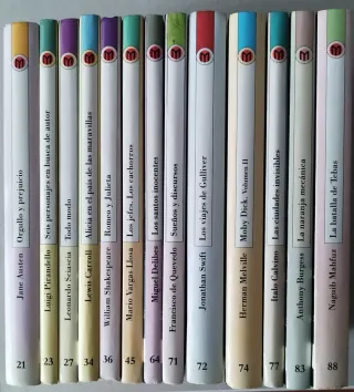 Libros Colección 100 Joyas del Milenio