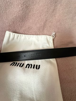 Cinturón Miu Miu