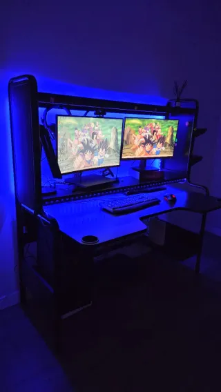 Escritorio Gaming Fredde Ikea Negro