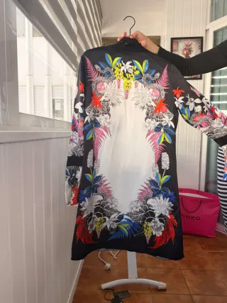 Vestido Just Cavalli estampado floral