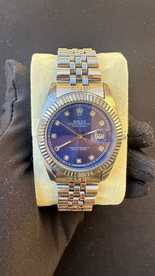Rolex Oyster Perpetual Datejust Esfera Azul