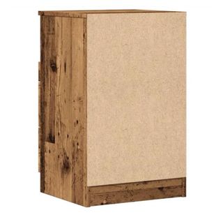 Mesitas de noche madera envejecida (2 uds)