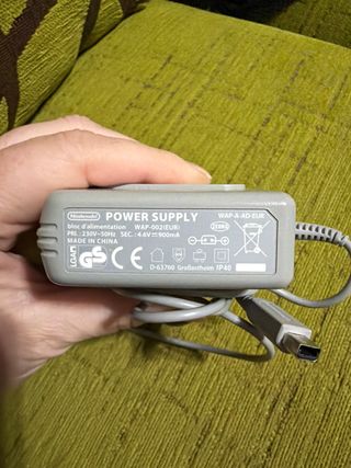 Cargador Nintendo 3Ds Gris