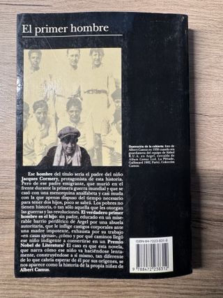 El primer hombre – Albert Camus (1a ed. 1994)