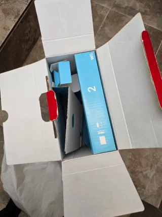 ( CAJA) Nintendo Wii Edición Mario Bros.