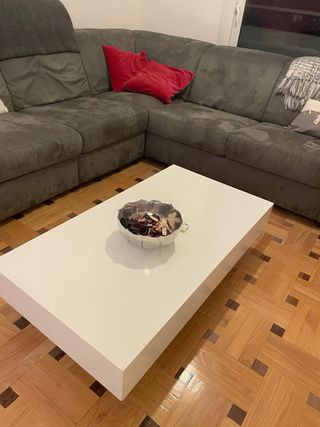 Mesa de centro blanca