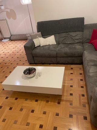 Mesa de centro blanca