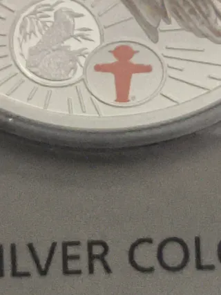 Moneda Plata Kookaburra World Money Fair 25