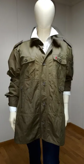 Sobrecamisa verde militar