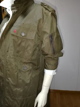 Sobrecamisa verde militar