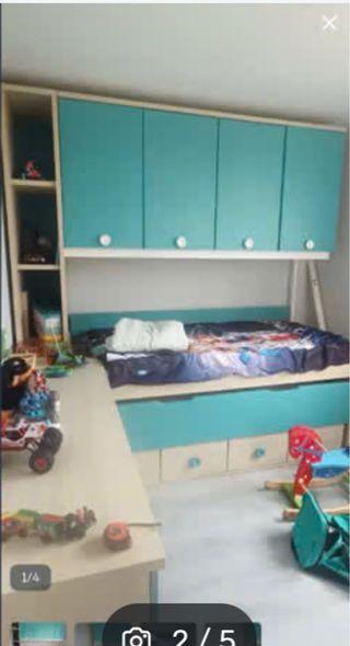 Dormitorio infantil completo