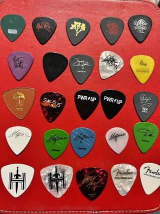 Púas de guitarra rock y metal pick guitar 45€