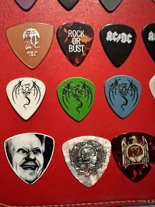 Púas de guitarra rock y metal pick guitar 45€