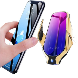 2 Cargadores Inalámbrico R2 Coche Dorado