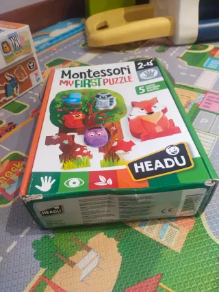 Puzzle Montessori Animales Bosque