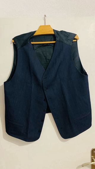 Traje de vestir azul hombre,
