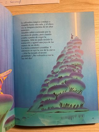 Cuento Aladdín Walt Disney