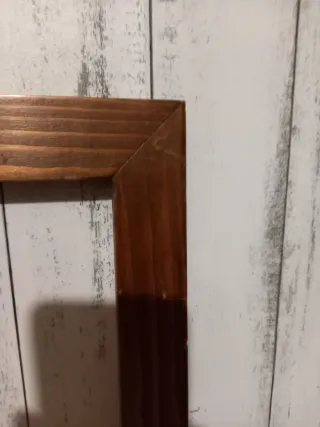 Lote 5 Marcos madera de diferentes Medidas