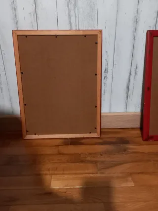 Lote 5 Marcos madera de diferentes Medidas