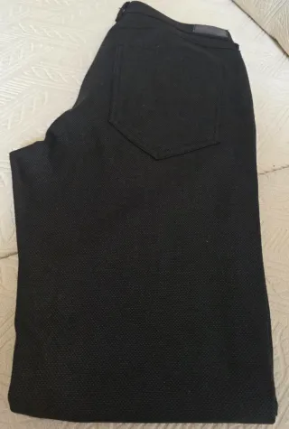 Pantalón de vestir hombre negro talla 42
