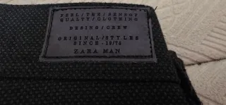 Pantalón de vestir hombre negro talla 42