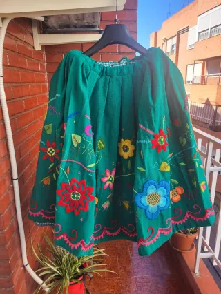 Refajo Huertano bordado