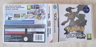 Caja Nintendo DS Pokémon Edición Blanca