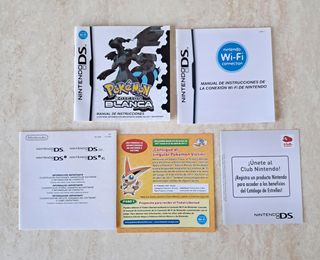 Caja Nintendo DS Pokémon Edición Blanca