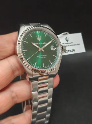 Reloj Maserati Competizione R8853100043 43mm Verde