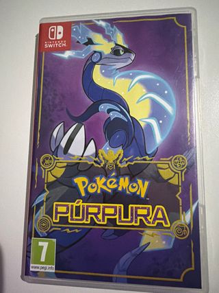 Pokemon Purpura Nintendo Switch RPG