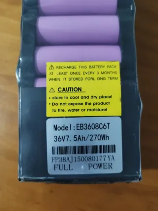 Controlador y Batería Patinete Eléctrico 60€ dos