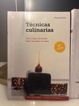 Pack 3 libros de cocina, sala i bar.