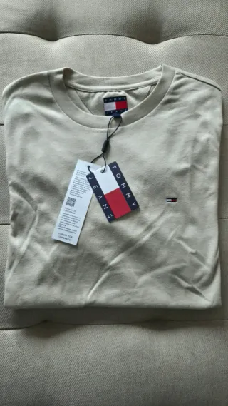 T-shirt Tommy Hilfiger bege