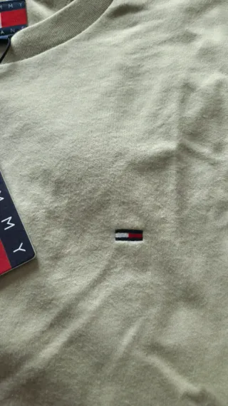 T-shirt Tommy Hilfiger bege