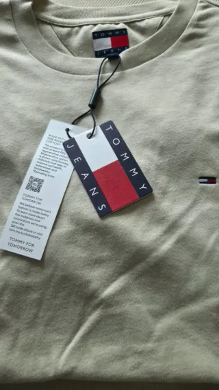 T-shirt Tommy Hilfiger bege