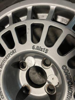 Llantas Compomotive TH2 15” 4x108 PSA