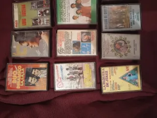 Lote Cintas Cassette Vintage Música Variada