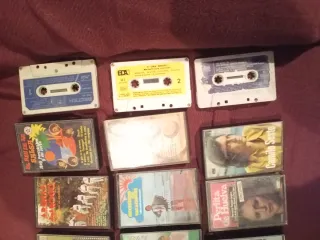 Lote Cintas Cassette Vintage Música Variada