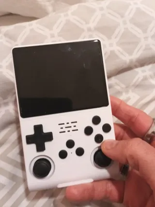 Consola Retro Portátil Blanca